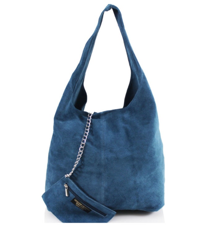 Suede Oversized Shoulder Bag In Numerous Colours