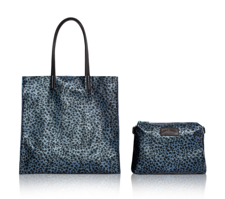 Blue Cheetah 2 in 1 Shopper bag - Houston