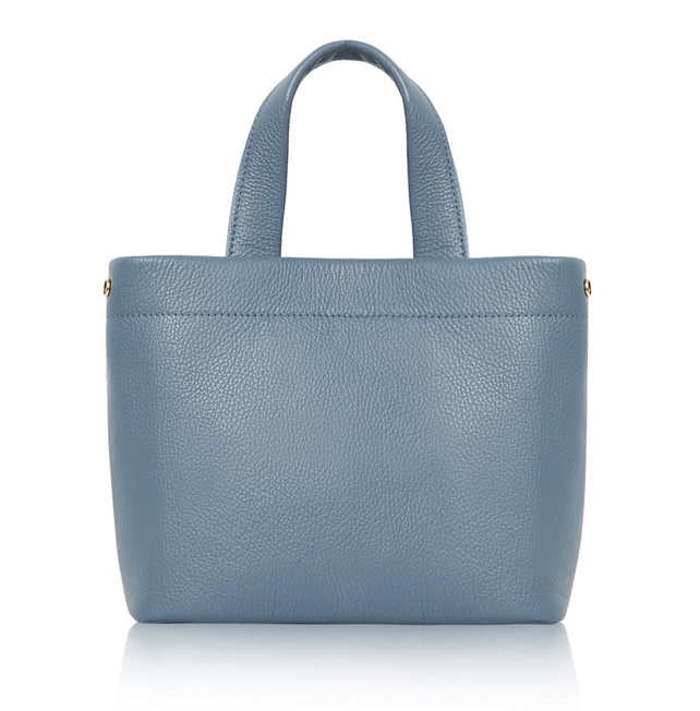 Blue Minimalistic Work Bag - Betty