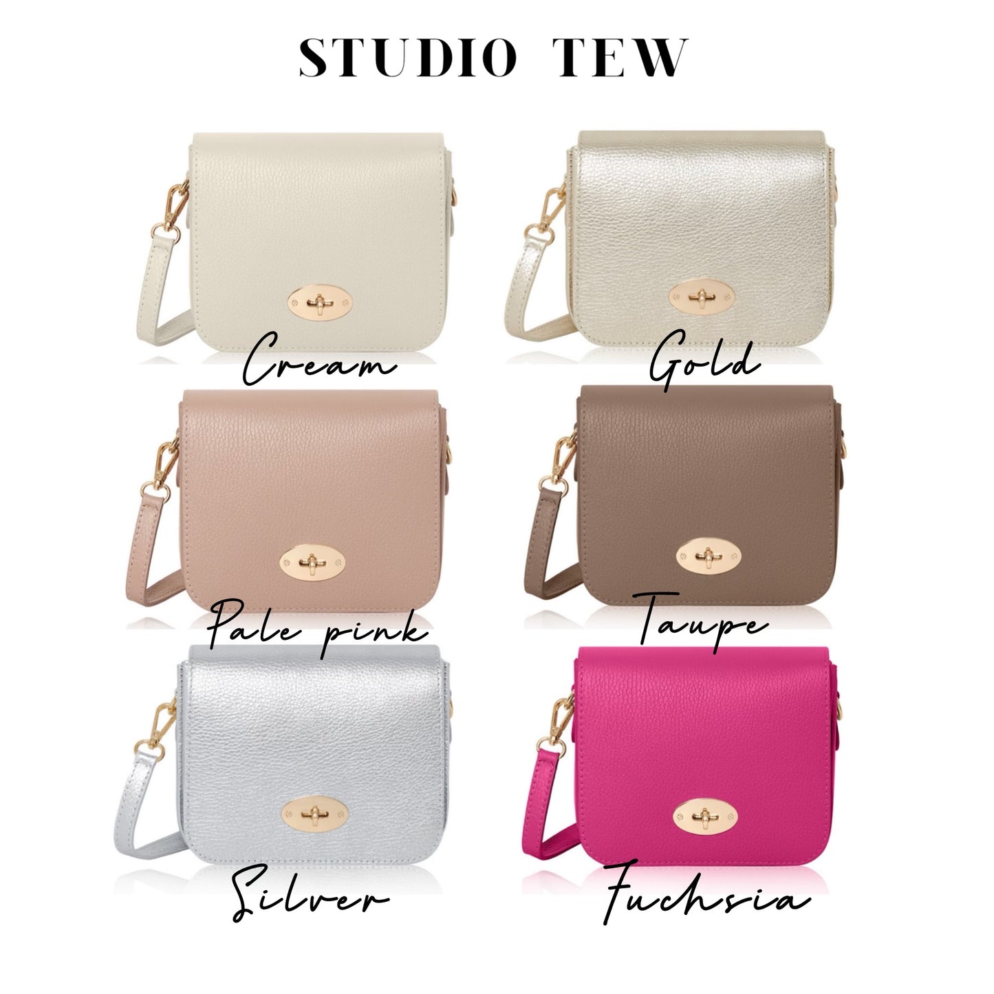 The Cilia Bag - Available in numerous colours.