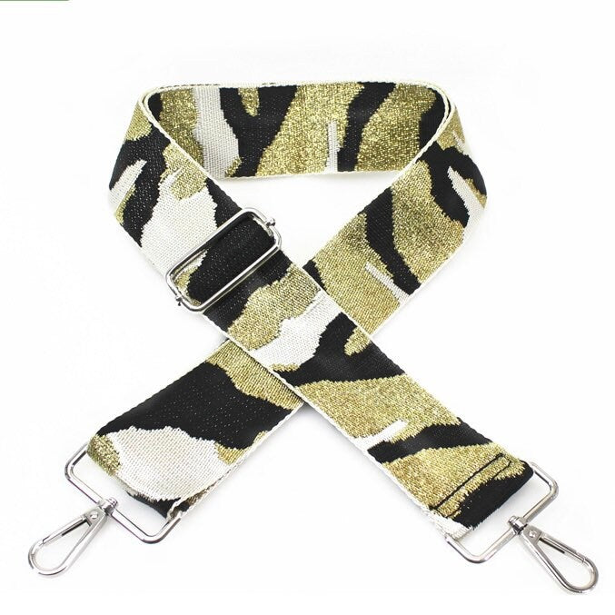 Camouflage Canvas Bag Strap