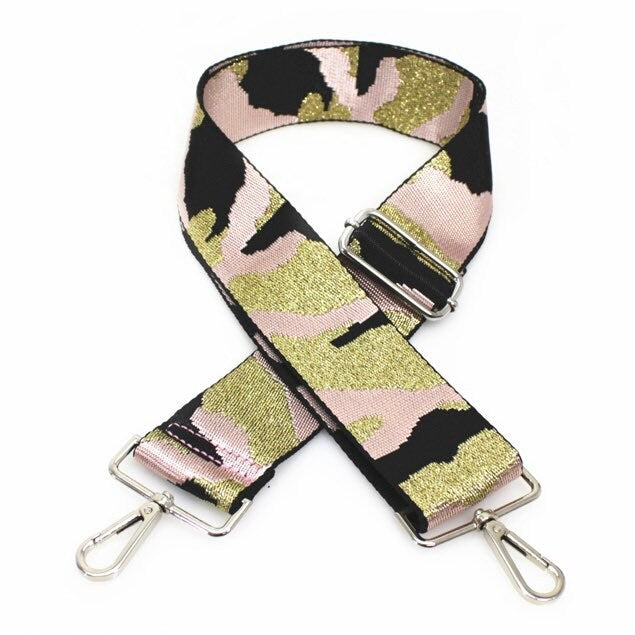 Camouflage Canvas Bag Strap