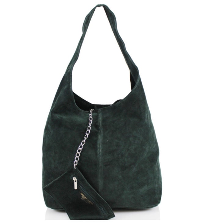 Suede Oversized Shoulder Bag In Numerous Colours