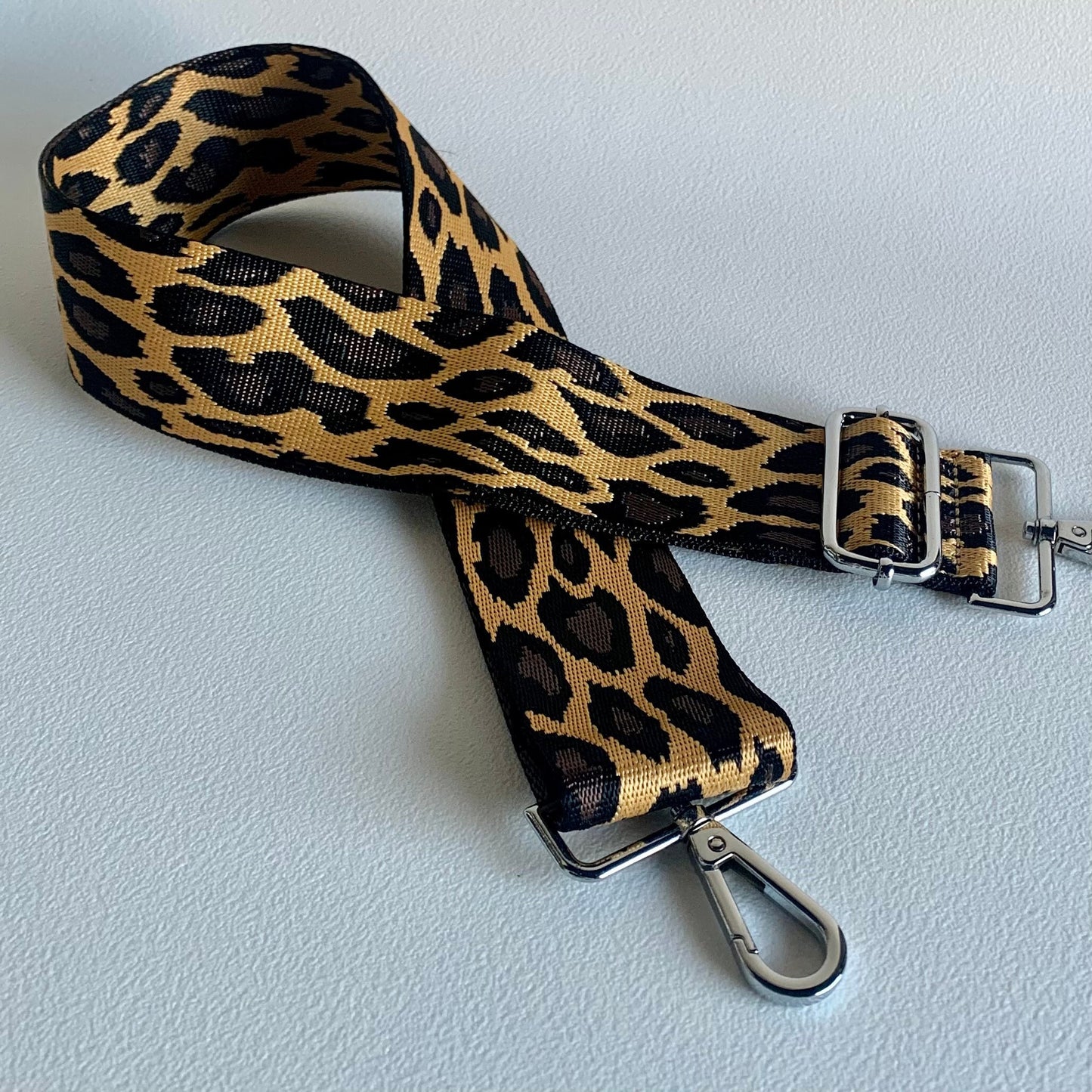 Leopard Print Bag Strap