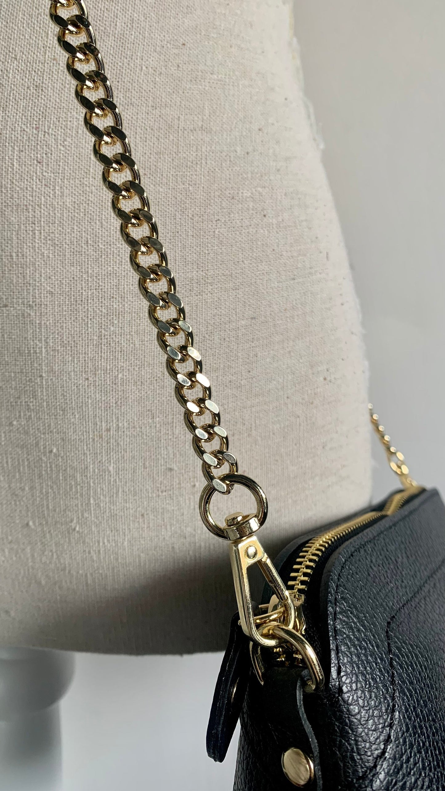 Gold Chain Strap, Bag Chain In Gold