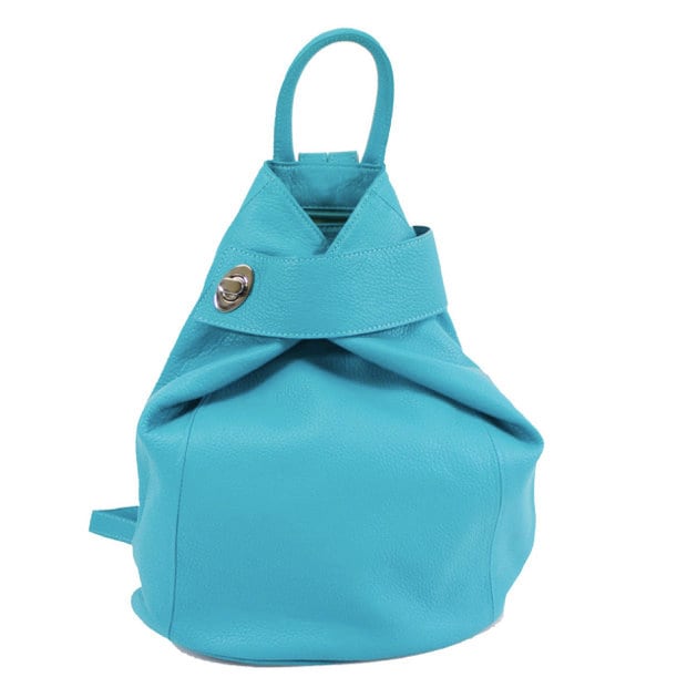 Stylish Leather Backpack In Multiple Colours